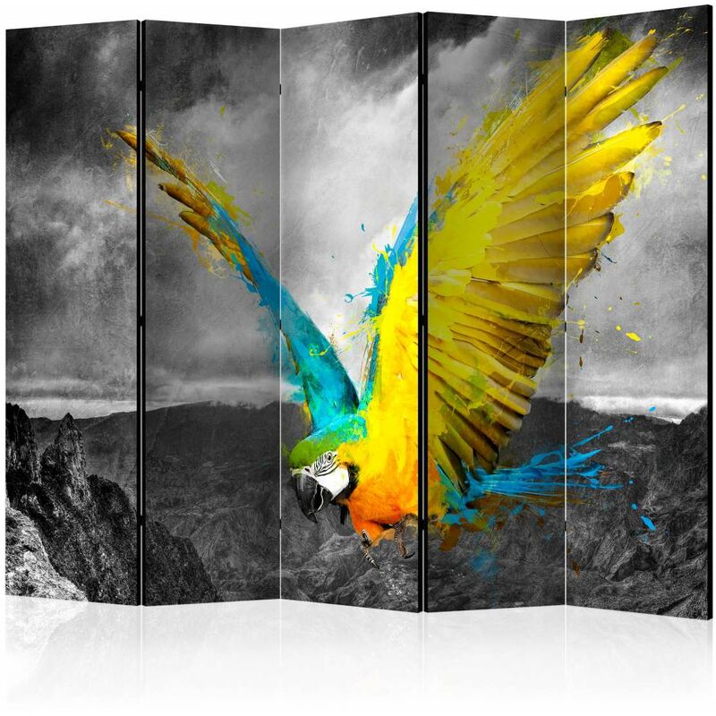 

Biombo - Exotic parrot II [Room Dividers] Medidas 225X172