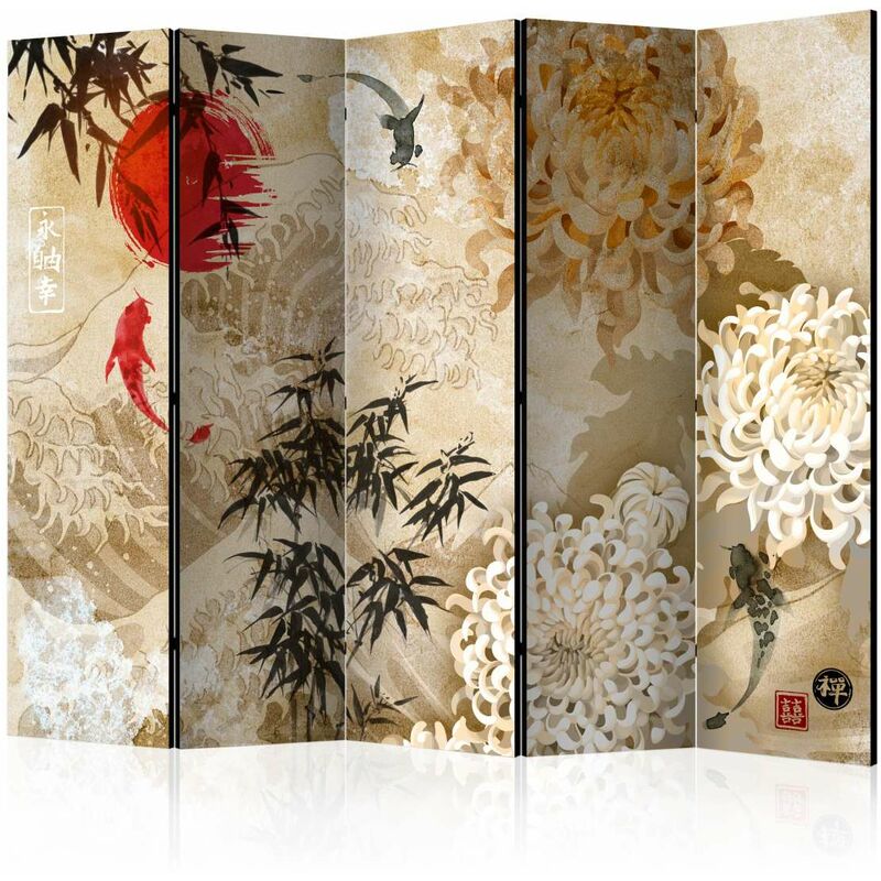 

Biombo - Fish Dance II [Room Dividers] Medidas 225X172