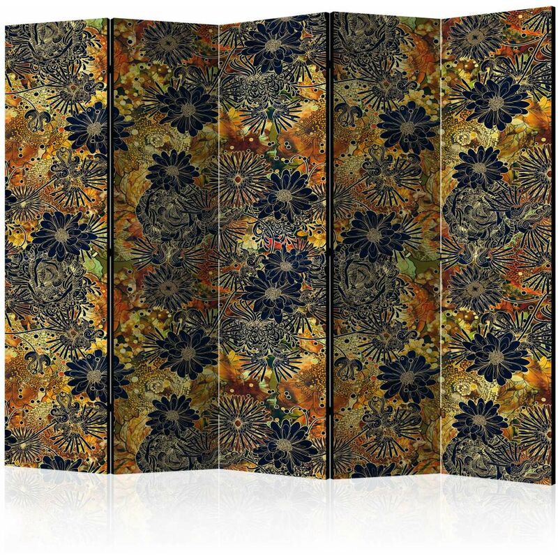 

Biombo - Floral Madness II [Room Dividers] Medidas 225X172