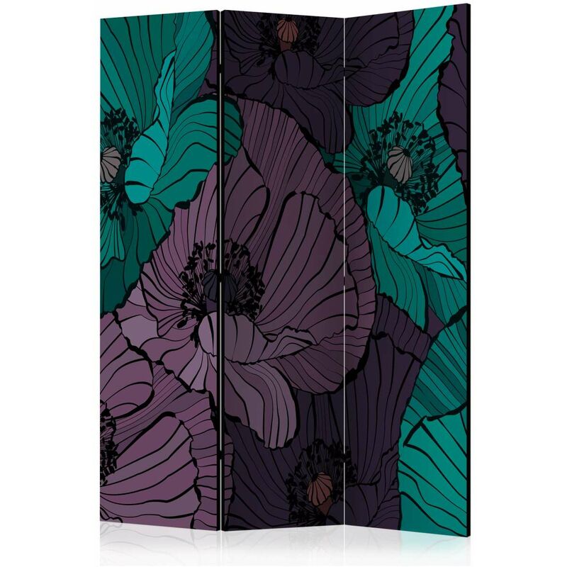 

Biombo - Flowerbed [Room Dividers] Medidas 135X172