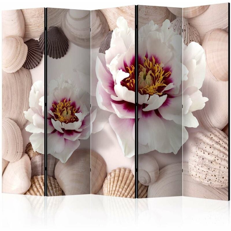 

Biombo - Flowers and Shells II [Room Dividers] Medidas 225X172
