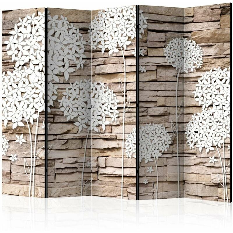 

Biombo - Flowers on the Stone II [Room Dividers] Medidas 225X172