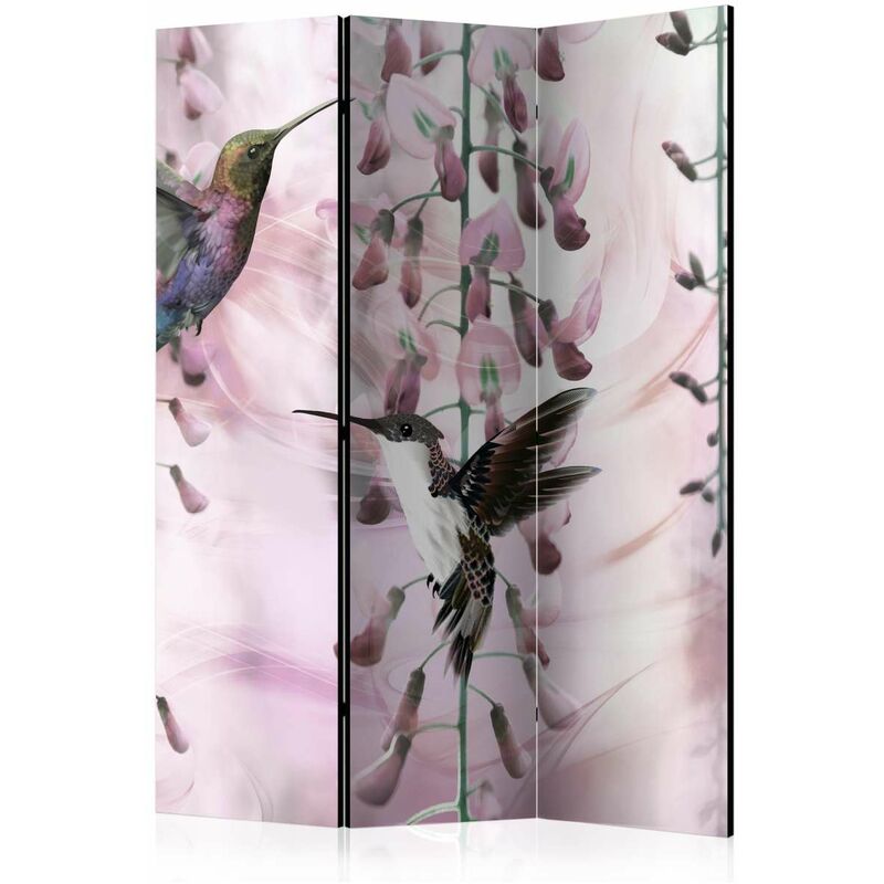 

Biombo - Flying Hummingbirds (Pink) [Room Dividers] Medidas 135X172