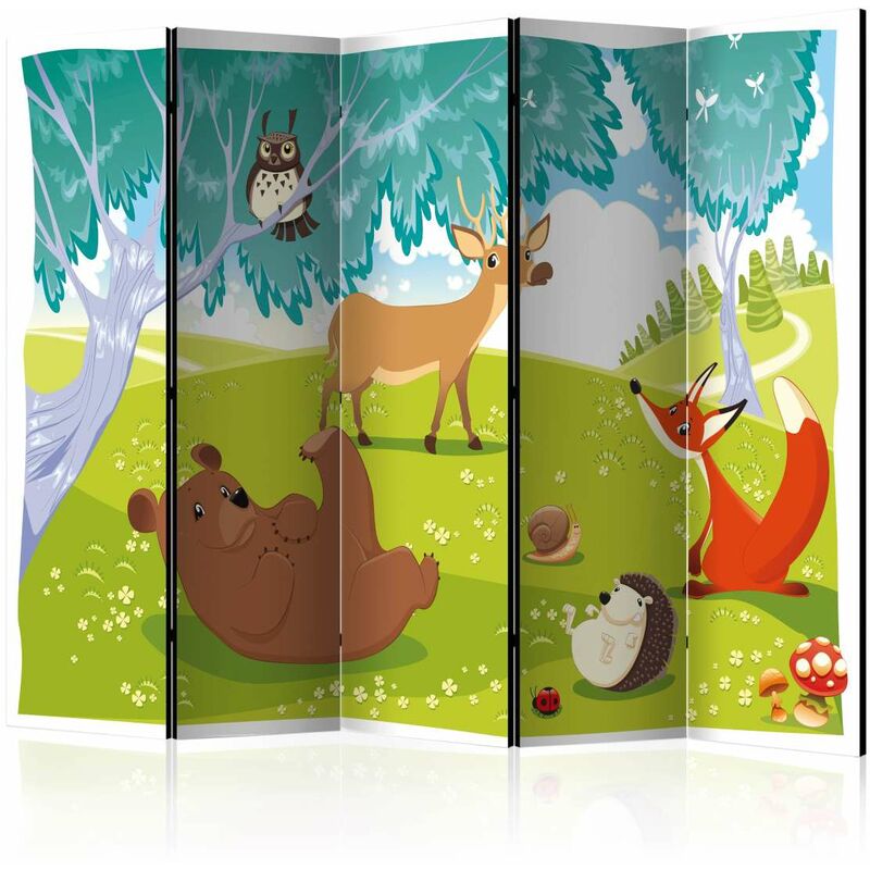 

Biombo - Funny animals II [Room Dividers] Medidas 225X172