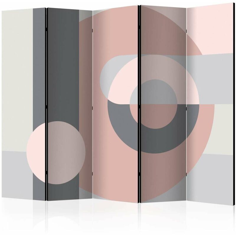 

Biombo - Geometric Wreath (Pink) II [Room Dividers] Medidas 225X172