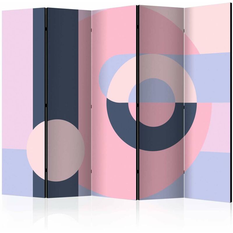 

Biombo - Geometric Wreath (Violet) II [Room Dividers] Medidas 225X172