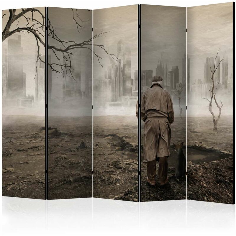 

Biombo - Ghost's city II [Room Dividers] Medidas 225X172