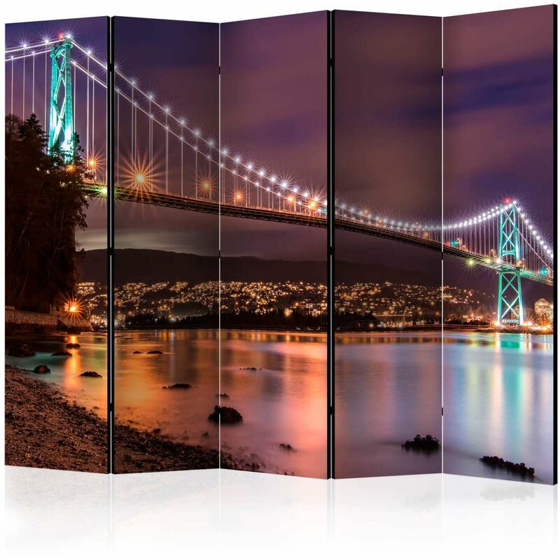 

Biombo - Glow Above the City II [Room Dividers] Medidas 225X172