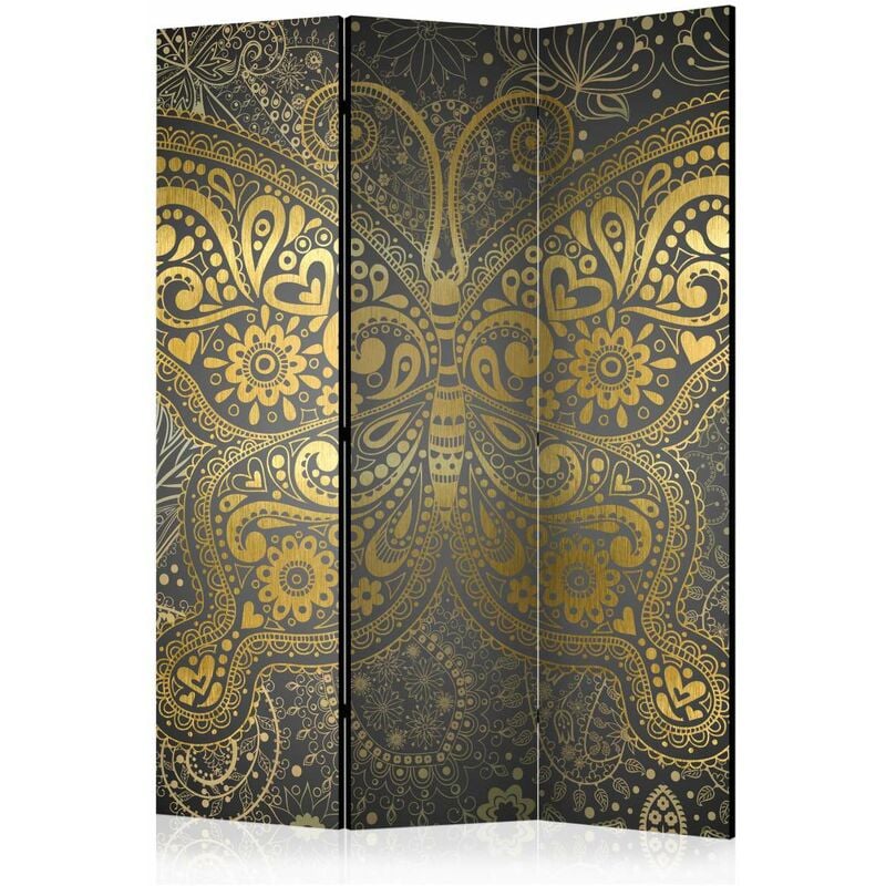 

Biombo - Golden Butterfly [Room Dividers] Medidas 135X172