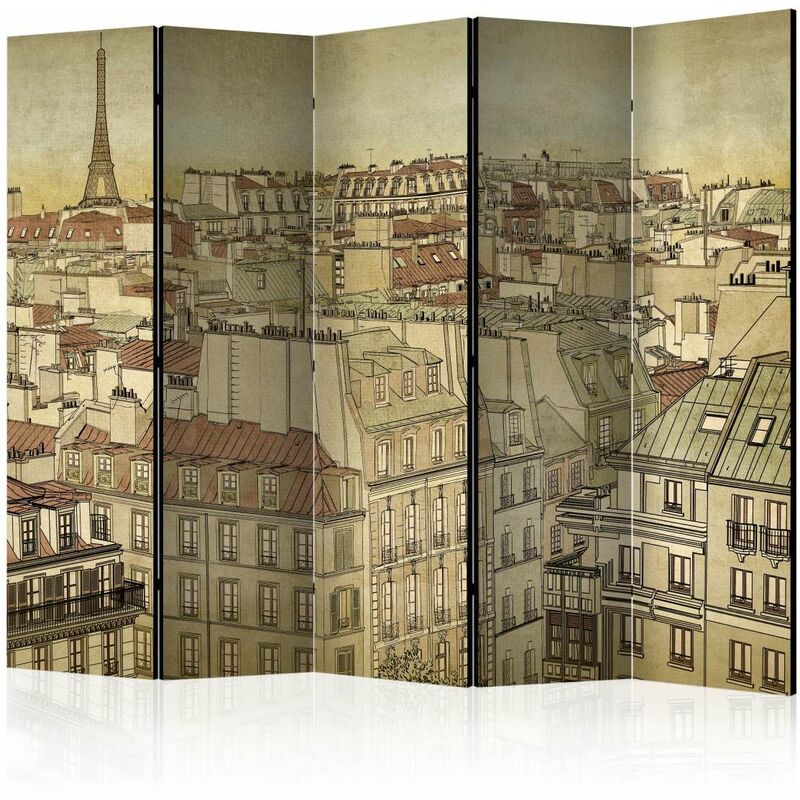 

Biombo - Good bye Paris! II [Room Dividers] Medidas 225X172