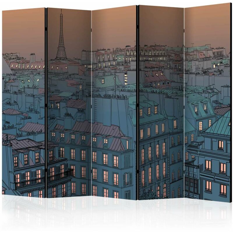 

Biombo - Good evening Paris! II [Room Dividers] Medidas 225X172