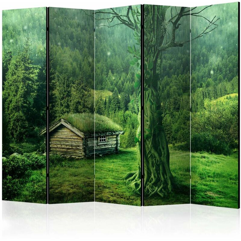 

Biombo - Green seclusion II [Room Dividers] Medidas 225X172