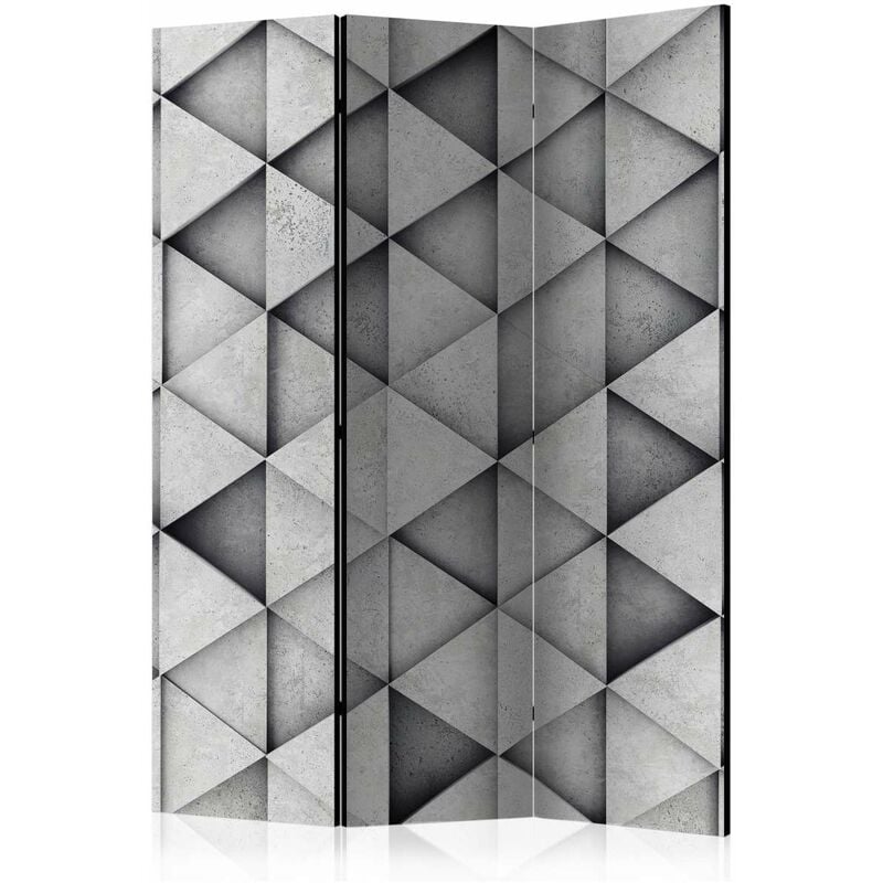 

Biombo - Grey Triangles [Room Dividers] Medidas 135X172