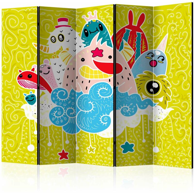 

Biombo - Happy Creatures II [Room Dividers] Medidas 225X172