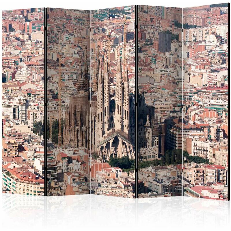 

Biombo - Heart of Barcelona II [Room Dividers] Medidas 225X172