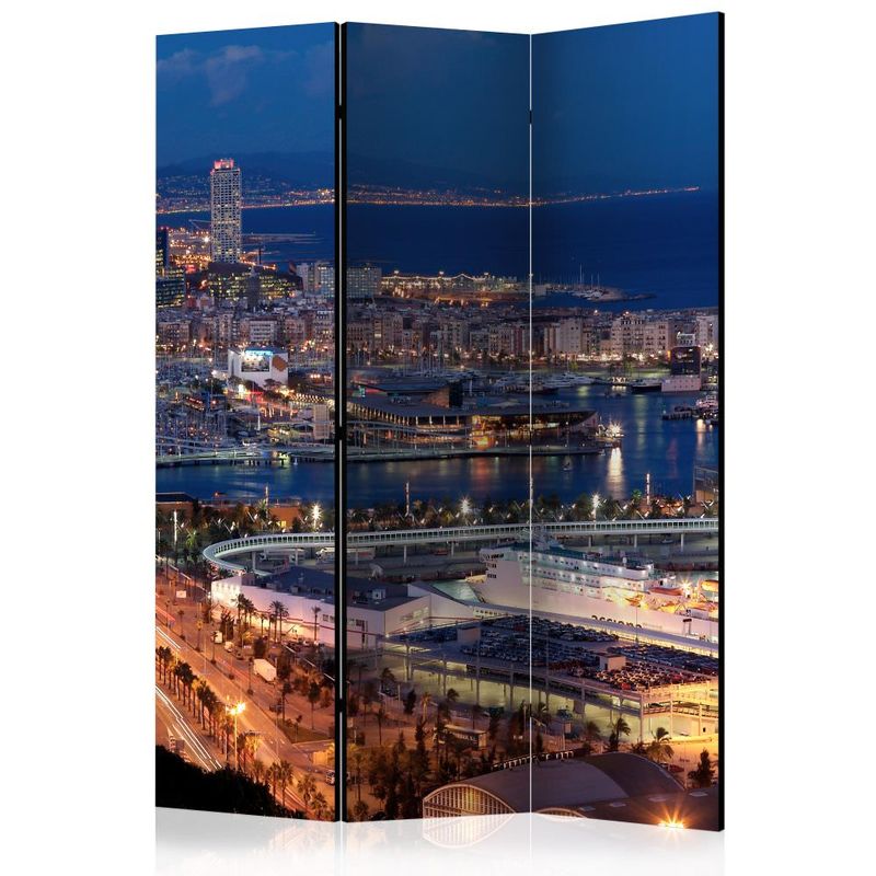 

Biombo Illuminated Barcelona Room Di cm 135x172 Artgeist