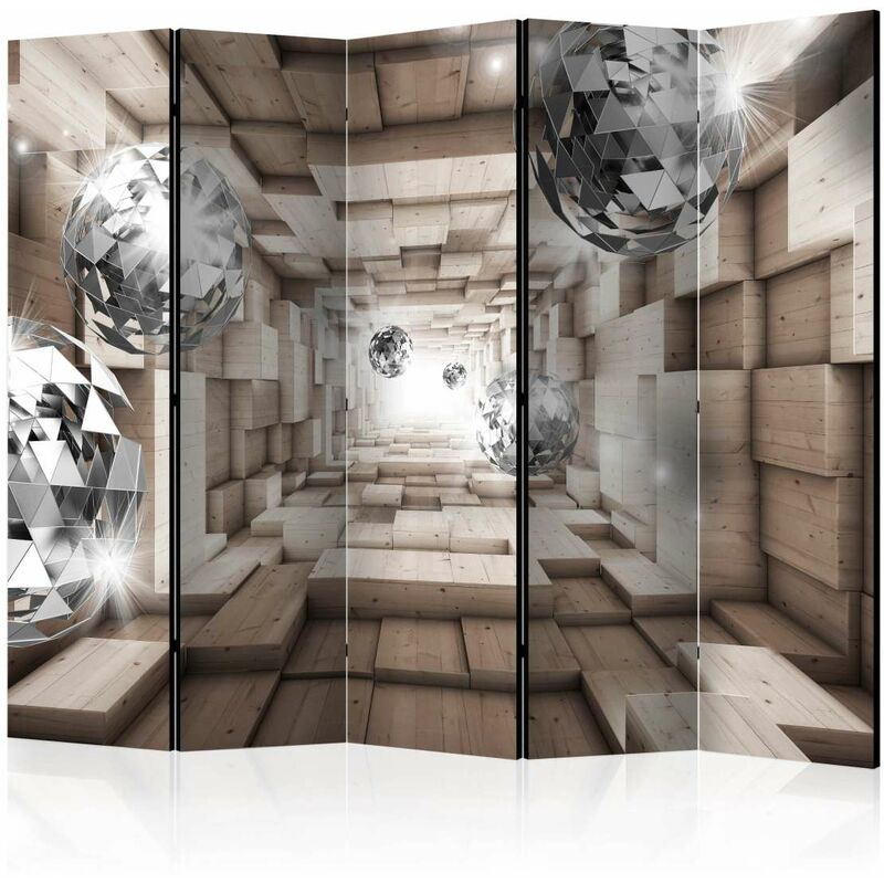 

Biombo - In A Wooden Tunnel II [Room Dividers] Medidas 225X172