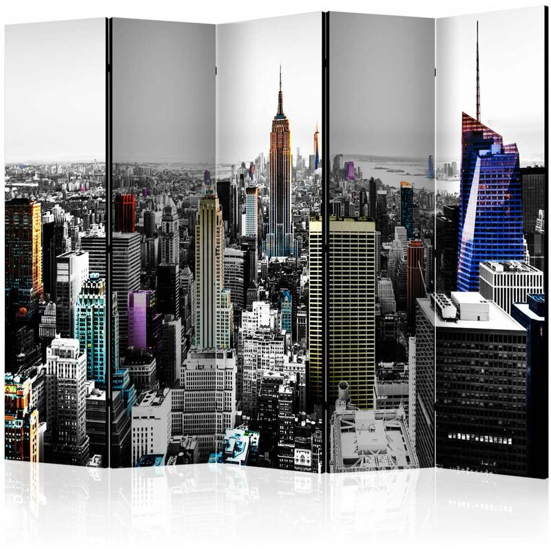 

Biombo - Iridescent skyscrapers II [Room Dividers] Medidas 225X172