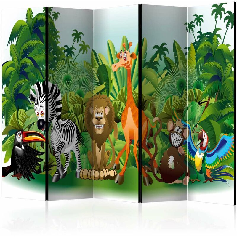 

Biombo - Jungle Animals II [Room Dividers] Medidas 225X172