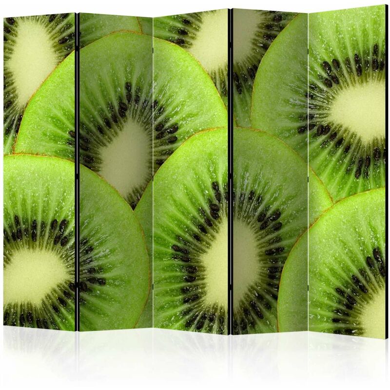 

Biombo - Kiwi slices II [Room Dividers] Medidas 225X172