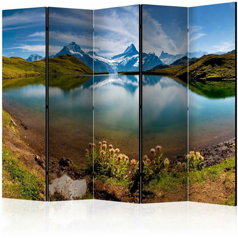 

Biombo - Lake with mountain reflection, Switzerland II [Room Dividers] Medidas 225X172