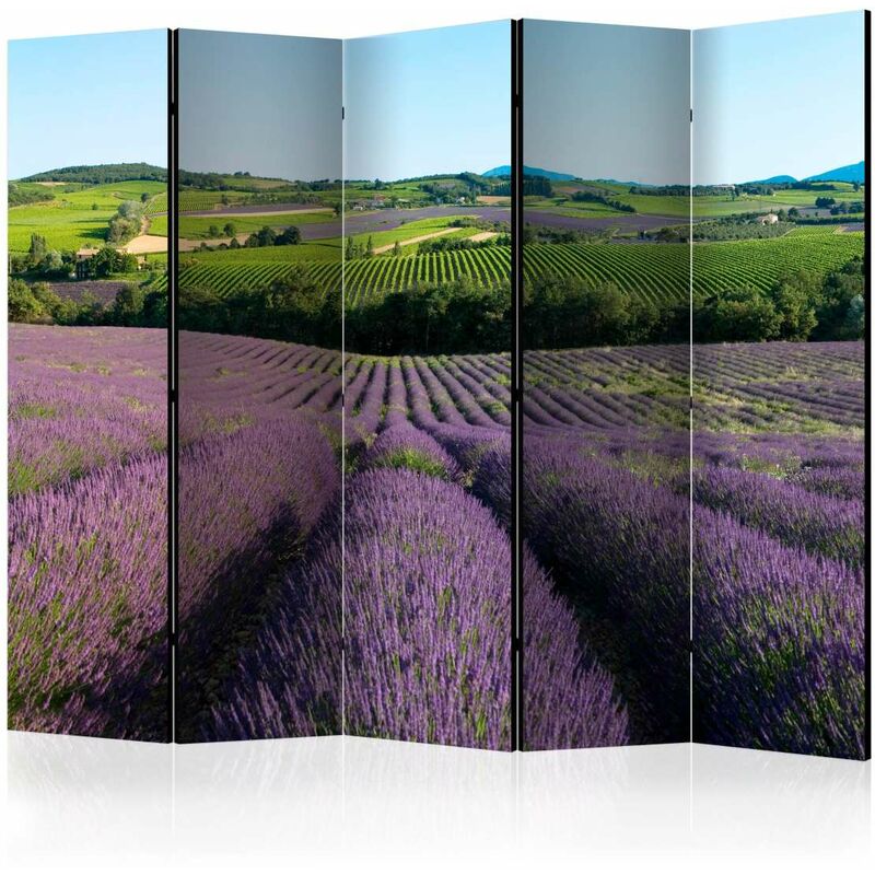 

Biombo - Lavender fields II [Room Dividers] Medidas 225X172