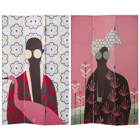 Biombo Lienzo Mujer 120X3X180 Cm