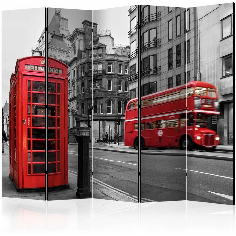 

Biombo - London Icons II [Room Dividers] Medidas 225X172