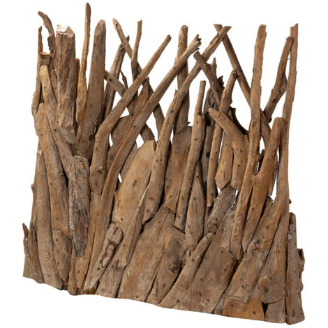 Biombo Madera Teca Natural 120X72X140 Cm