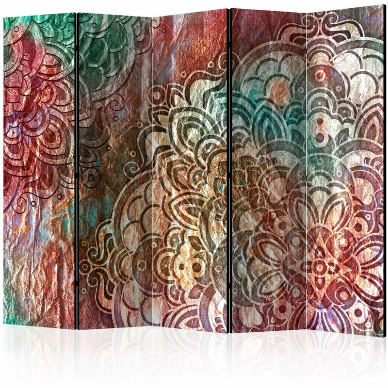 

Biombo - Mandala: Copper Garden II [Room Dividers] Medidas 225X172