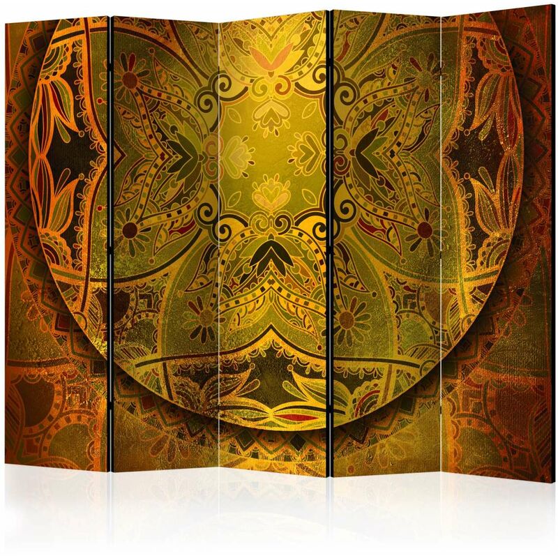 

Biombo - Mandala: Golden Poem II [Room Dividers] Medidas 225X172