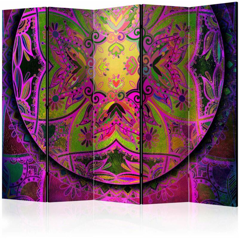 

Biombo - Mandala: Pink Expression II [Room Dividers] Medidas 225X172
