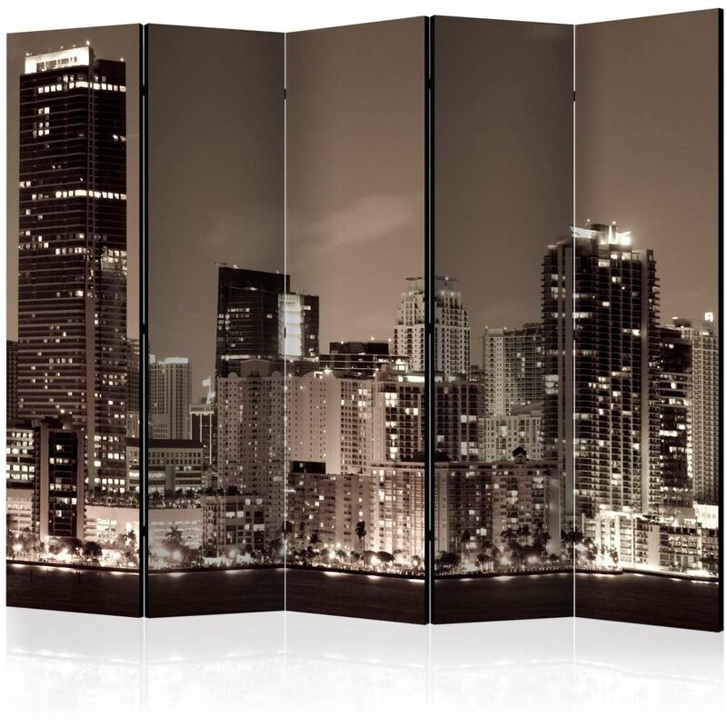

Biombo - Miami in Sepia II [Room Dividers] Medidas 225X172