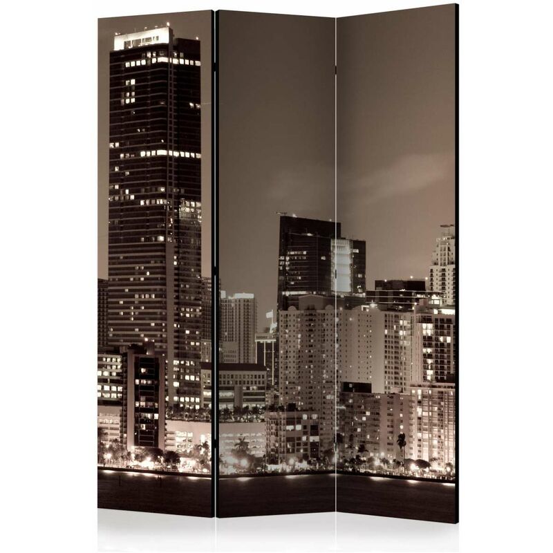 

Biombo - Miami in Sepia [Room Dividers] Medidas 135X172