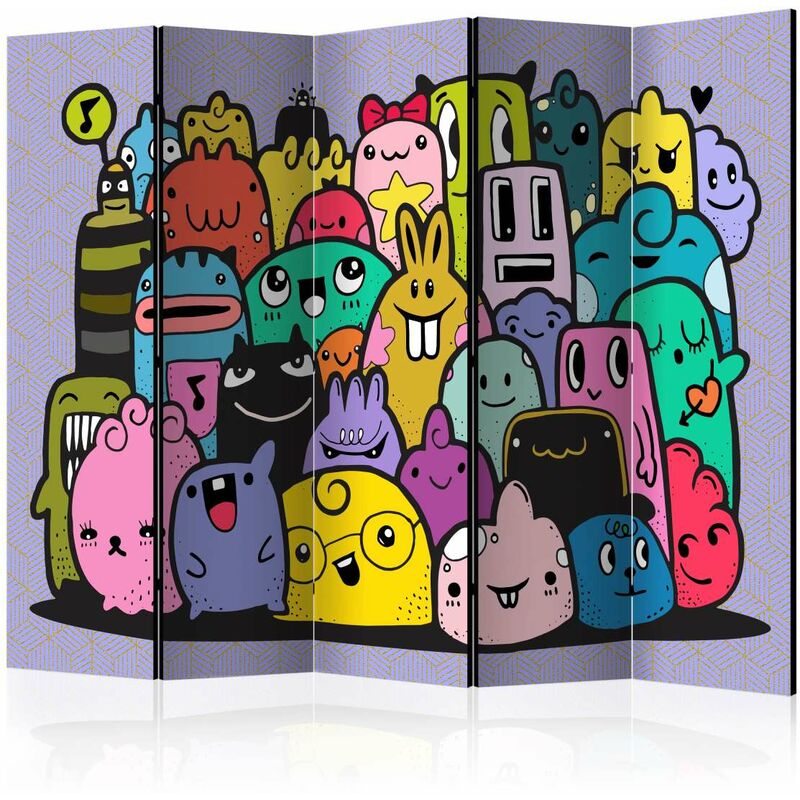 

Biombo - Monsters from 3rd C Grade II [Room Dividers] Medidas 225X172
