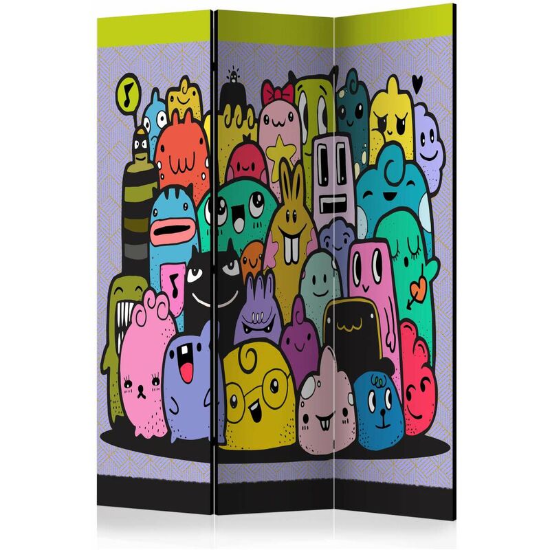 

Biombo - Monsters from 3rd C Grade [Room Dividers] Medidas 135X172
