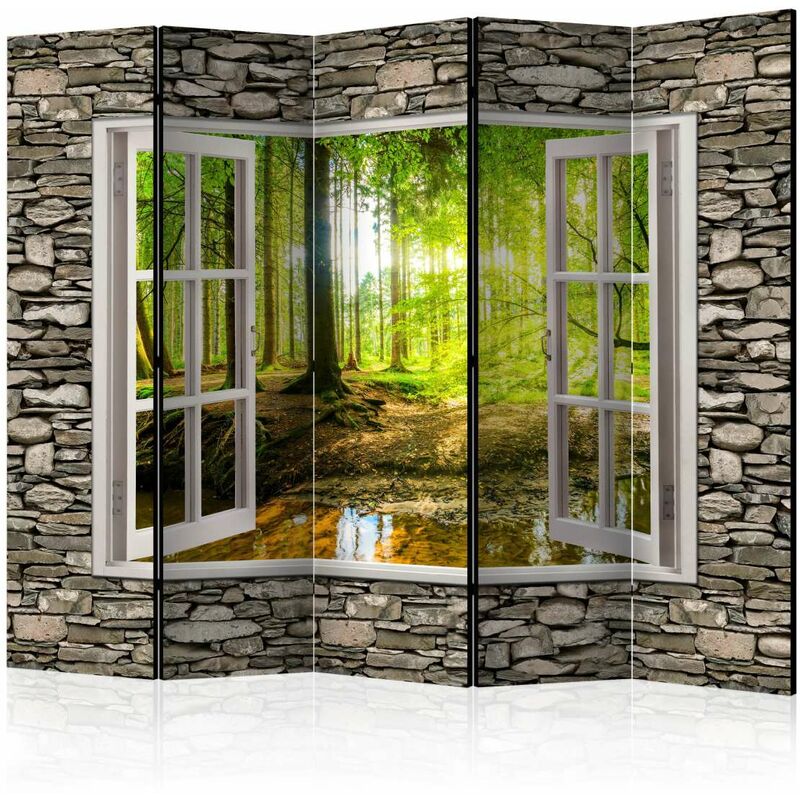 

Biombo - Morning Forest II [Room Dividers] Medidas 225X172
