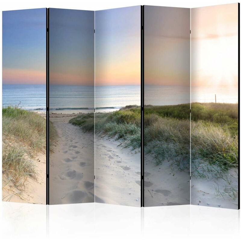 

Biombo - Morning walk on the beach II [Room Dividers] Medidas 225X172