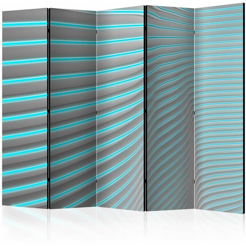 

Biombo - Neon Blue II [Room Dividers] Medidas 225X172