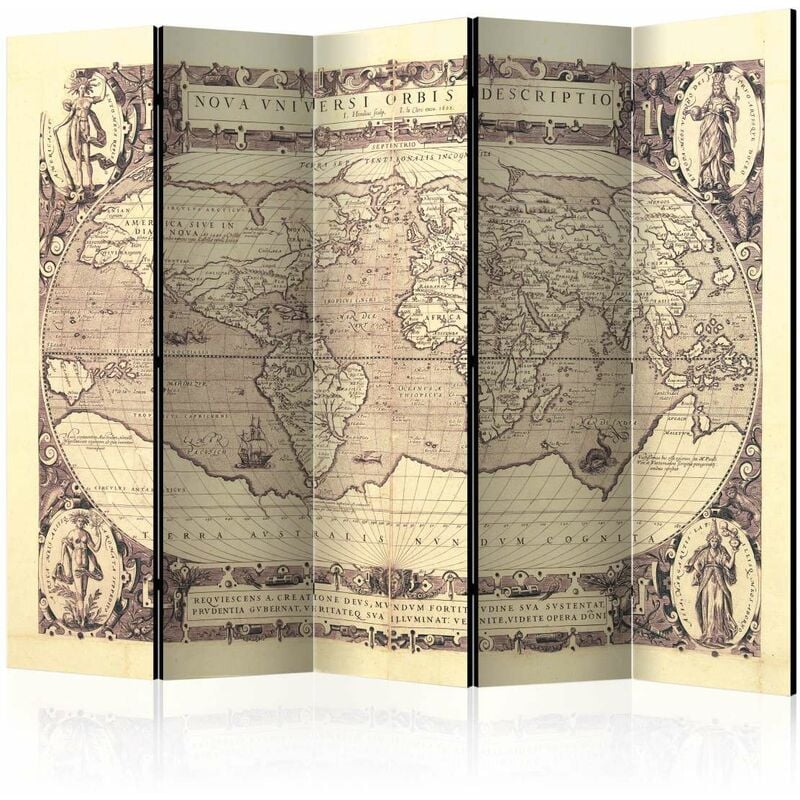 

Biombo - Nova Universi Orbis Descriptio [Room Dividers] Medidas 225X172