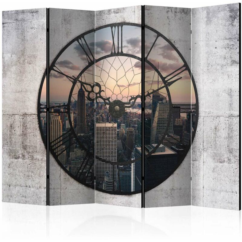 

Biombo - NYC Time Zone II [Room Dividers] Medidas 225X172