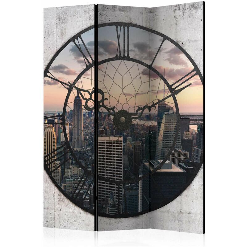 

Biombo - NYC Time Zone [Room Dividers] Medidas 135X172