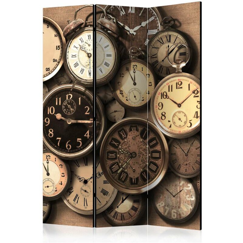 

Biombo - Old Clocks [Room Dividers] Medidas 135X172