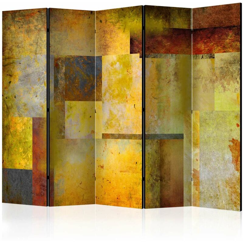 

Biombo - Orange Hue of Art Expression II [Room Dividers] Medidas 225X172
