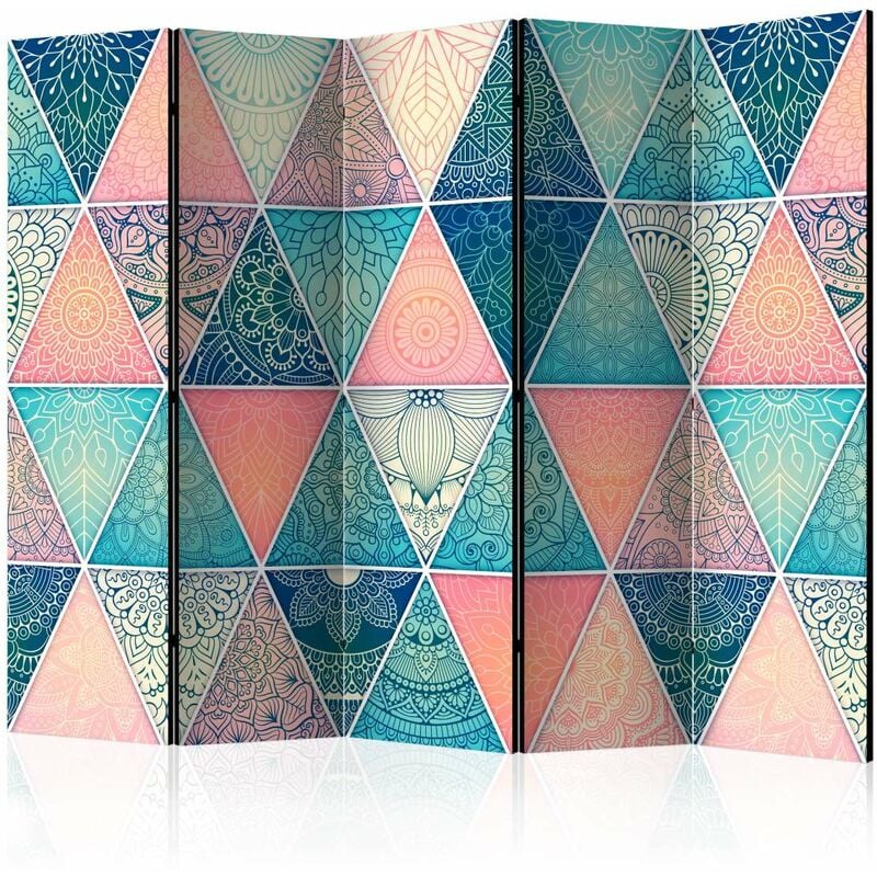 

Biombo - Oriental Triangles II [Room Dividers] Medidas 225X172