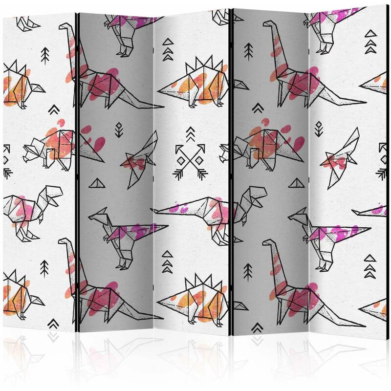 

Biombo - Origami Dinosaurs II [Room Dividers] Medidas 225X172
