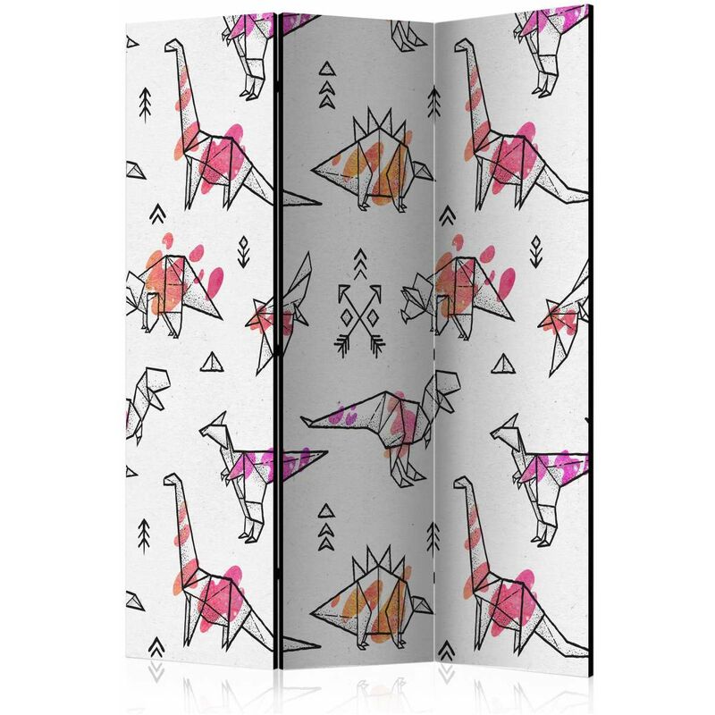 

Biombo - Origami Dinosaurs [Room Dividers] Medidas 135X172