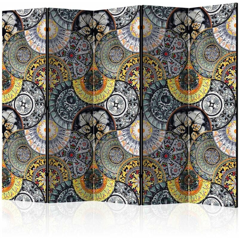 

Biombo - Painted Exoticism II [Room Dividers] Medidas 225X172