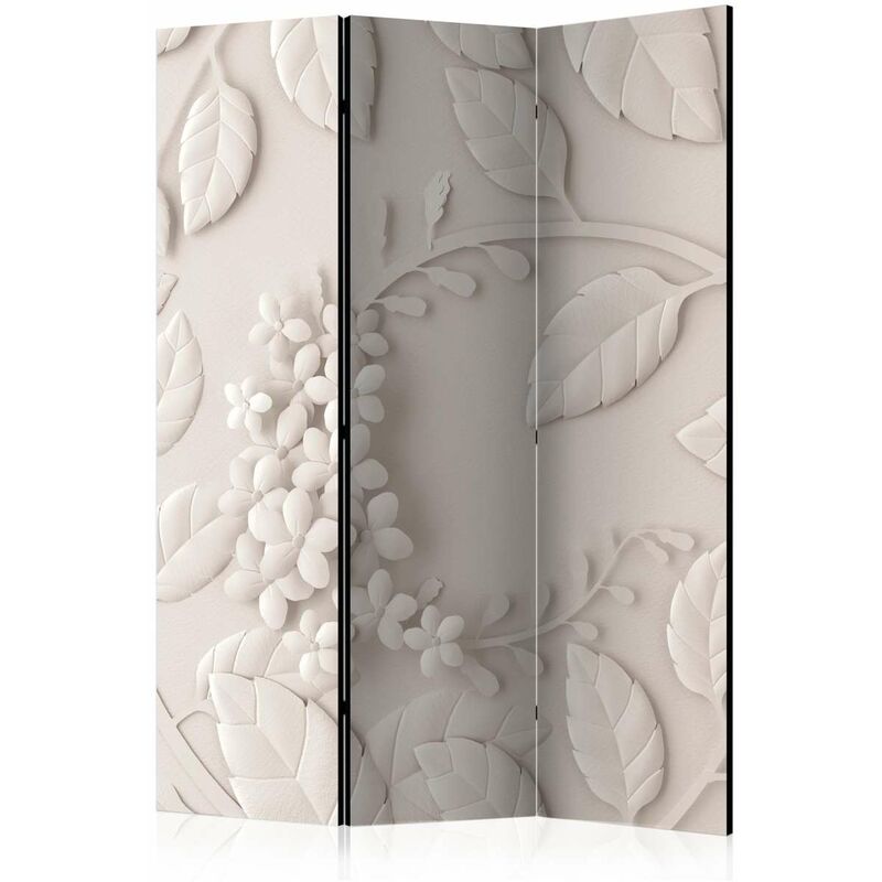 

Biombo - Paper Flowers (Cream) [Room Dividers] Medidas 135X172