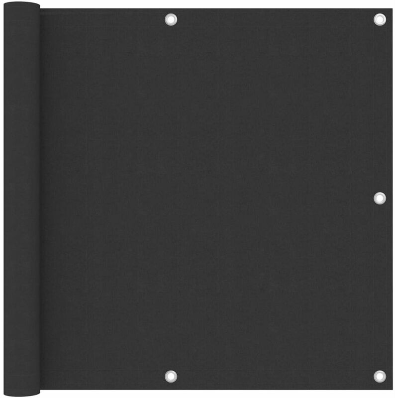 

Biombo para balcon de tela oxford antracita 90x500 cm